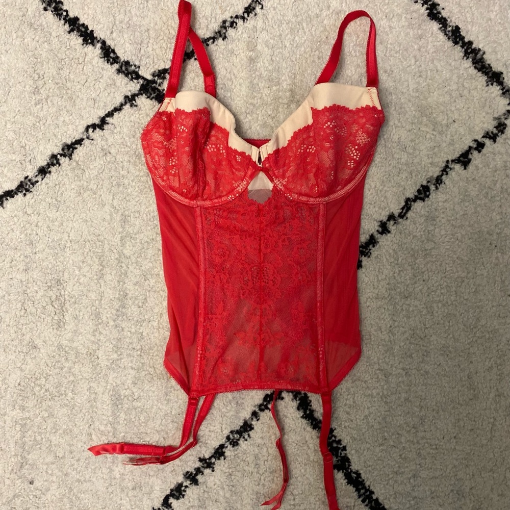 Victoria’s Secret Red Bustier